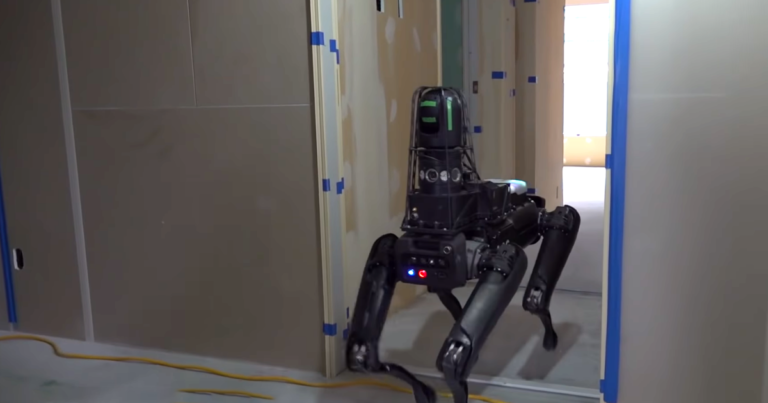 Watch Boston Dynamics’ Lazy Robodog March Around a Construction Site Without Helping at All
