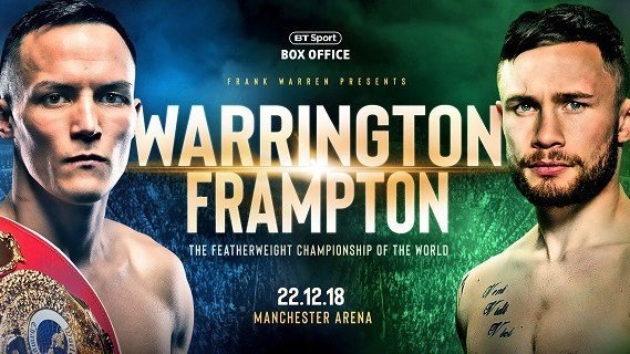 How to watch Warrington vs Frampton: live stream tonight’s boxing online from anywhere