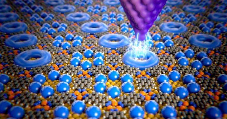 Self-Organizing Molecules Could Store Data in Individual Atoms