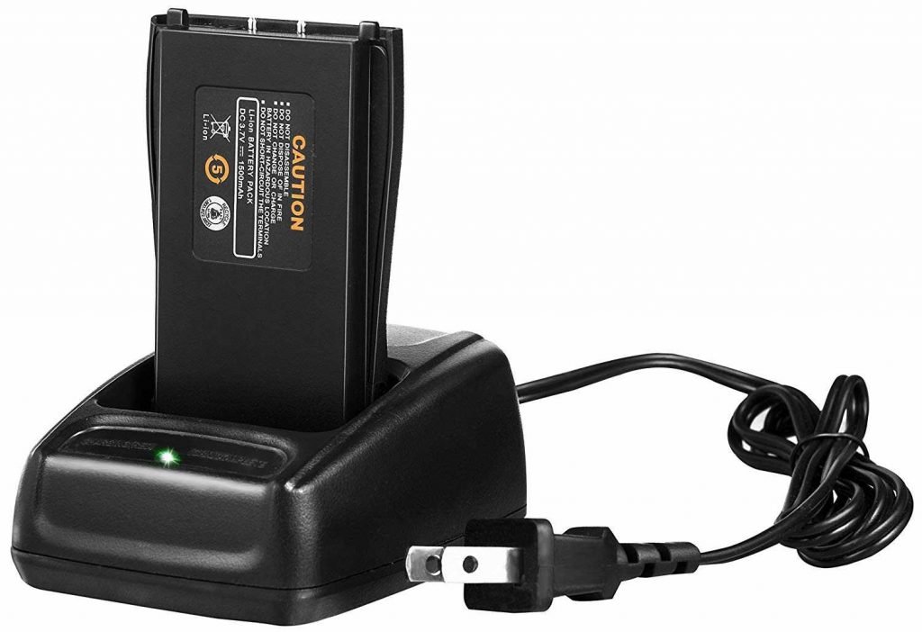 Arcshell Rechargeable Long Range Two-Way Radios Review Battery