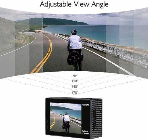 Akaso Brave 4 review - Akaso's Adjustable View Angle Feature