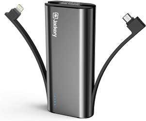 Jackery Bolt 6000mAh - Best Power Bank Charger For IPhone