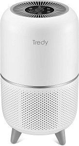 TREDY HEPA Air Purifier for Home 200 Sqft Large Room with Air Quality Sensor