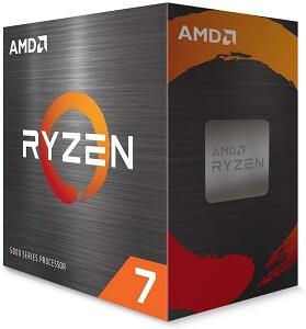 AMD Ryzen 7 5800X 8 core 16 Thread Unlocked Desktop Processor