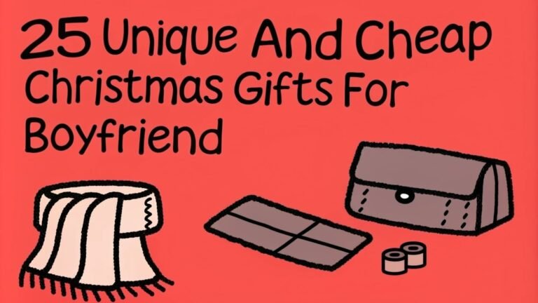 25 Unique and Cheap Christmas Gifts For Boyfriend