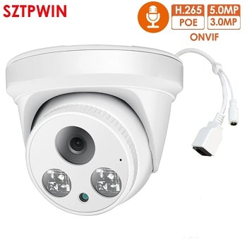 Sztpwin 3MP 5MP Dome POE IP Camera H 265 1080P CCTV IP Camera ONVIF for POE.jpg Q90.jpg min
