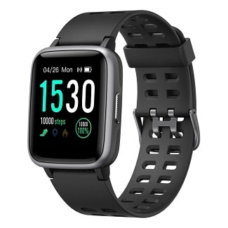 YAMAY Smart Watch for Android and iOS Phone IP68 Waterproof Fitness Tracker Watch with Heart Rate.jpg Q90.jpg min