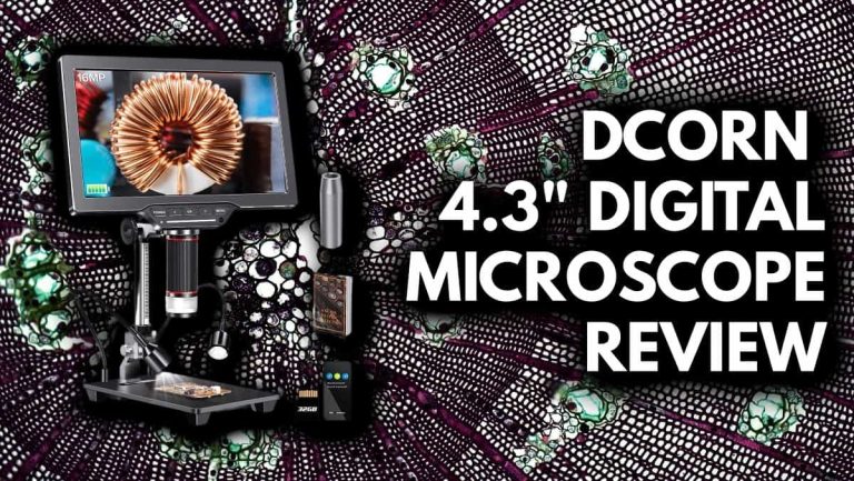 4.3″ DCORN Digital Microscope Coin Microscope Review
