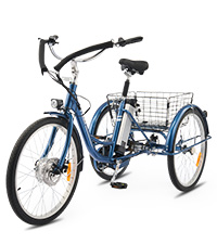 viribus electric bike for seniors