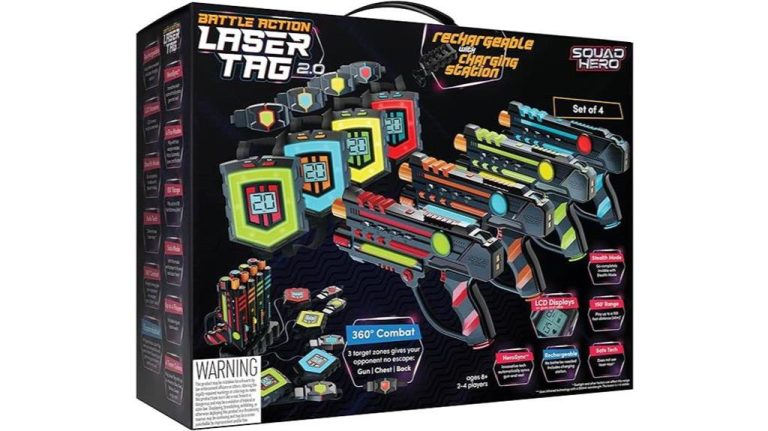 Rechargeable Laser Tag Set Review: Hours of Fun