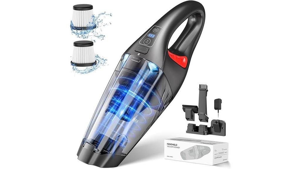 highly efficient handheld car vacuum