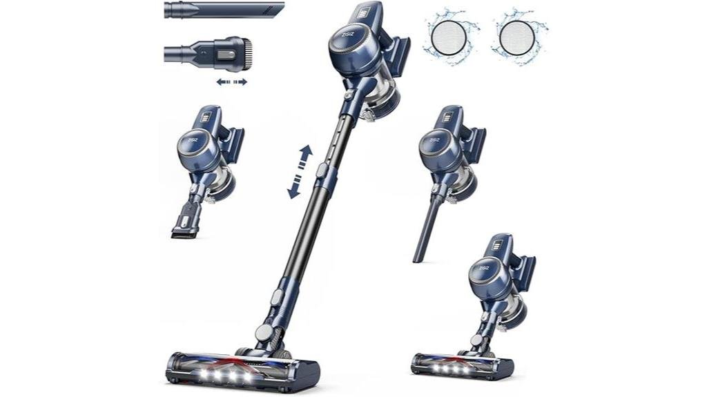 zisiz stick vacuum powerful and lightweight