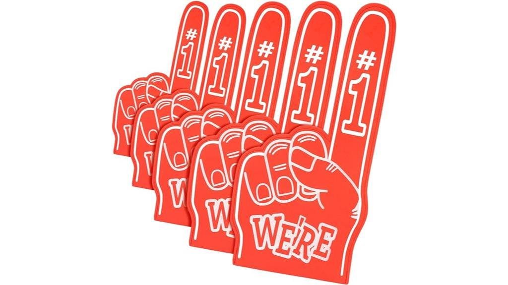 giant foam finger set