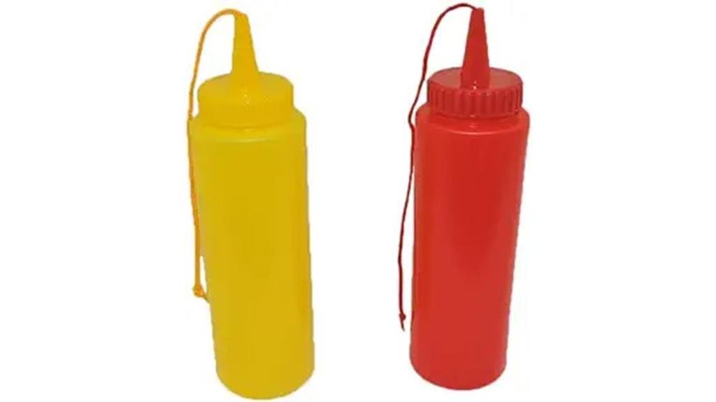 novelty condiment squirt bottles