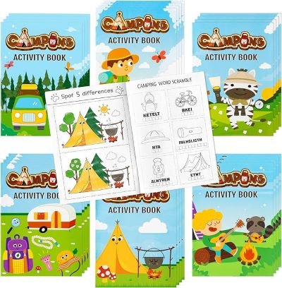 Camping Activity Books