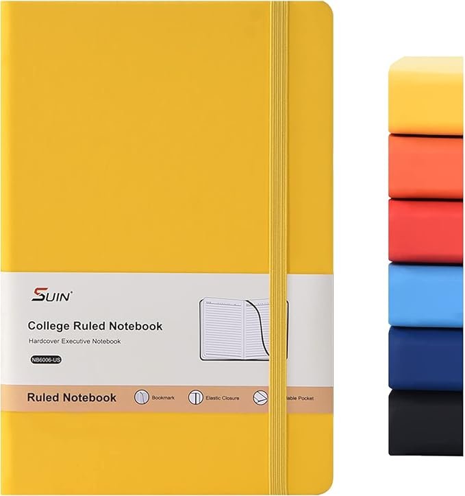 Simple Yellow Notebook