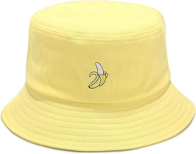 yellow bucket hat