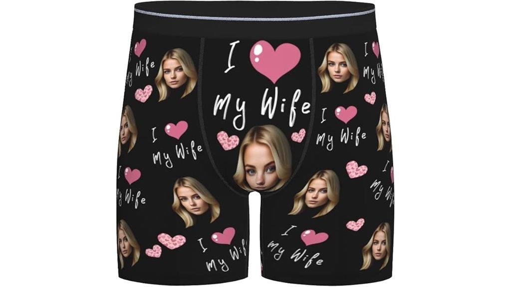 personalized men s face boxers