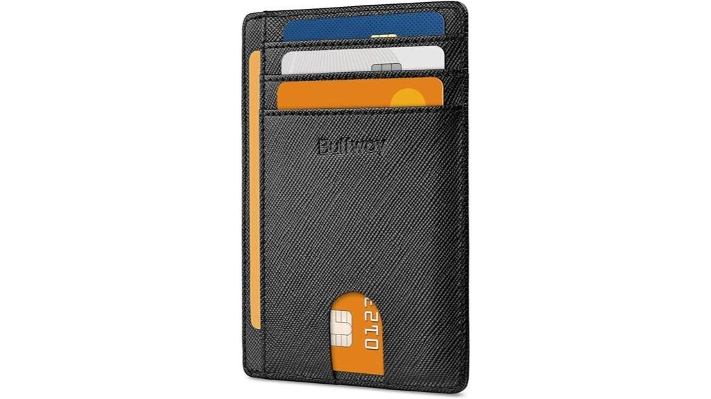 slim rfid blocking wallet