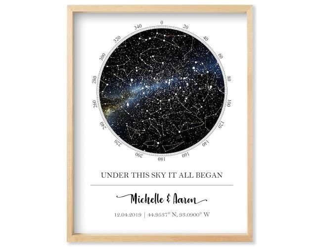 35 Fantastic Mother's Day Present Ideas! 4 constellation map