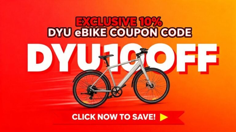 DYU ebike coupon code featured image