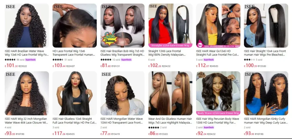 The Ultimate Guide to the Best Human Hair Wigs on AliExpress 3 ISEE wigs on Aliexpress