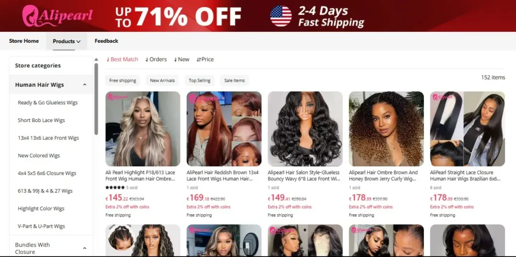 The Ultimate Guide to the Best Human Hair Wigs on AliExpress 6 alipearl wigs on Aliexpress