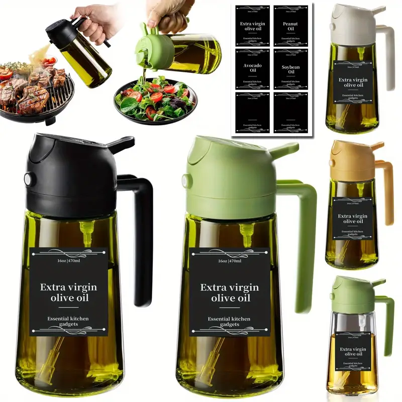 glass olive oil dispenser