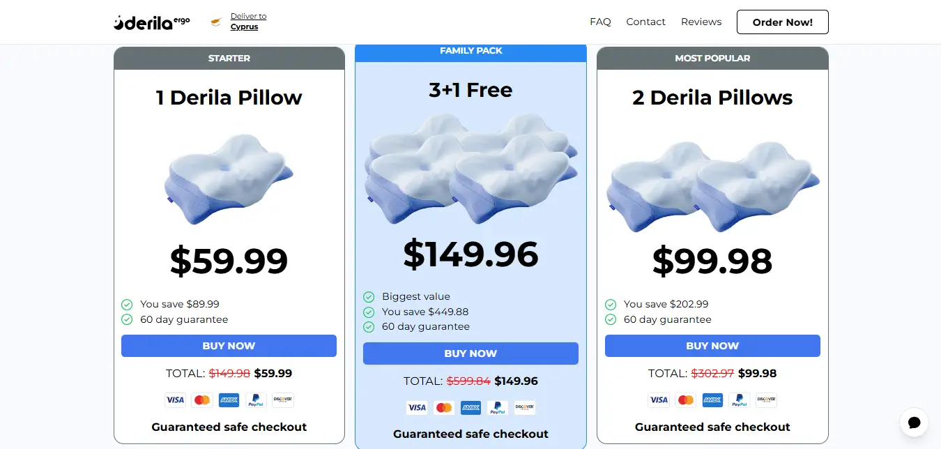 Derila Ergo Memory Foam Pillow Review: Is It Worth Buying? 7 clipboard image 1775818151