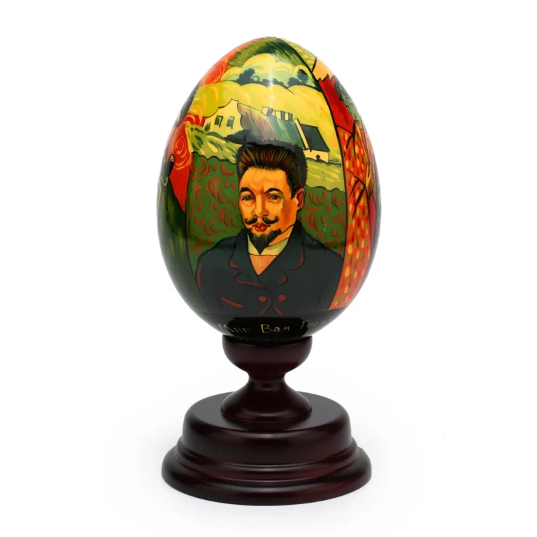 Van Gogh Reuge Hand-Painted Russian Egg