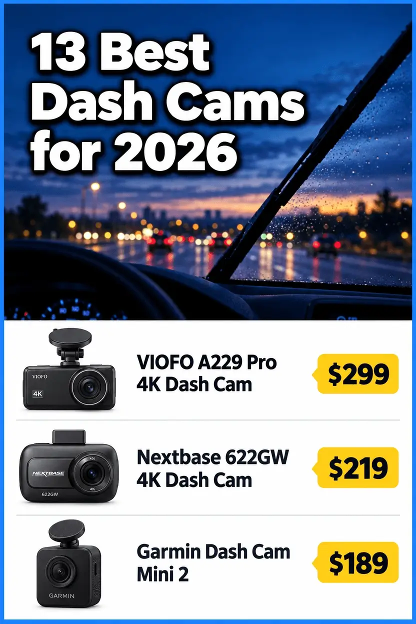 Best Dash Cam 2026: 13 Car Cameras Tested & Ranked 14 Best dash cam 2026 guide with 13 tested car cameras and prices